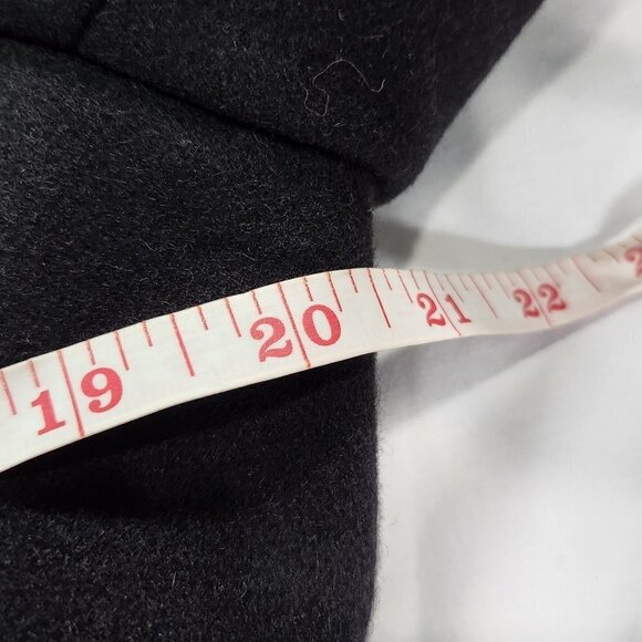 American Rag Black Wool Hooded Peacoat Large
Lot M - Picture 3 of 7